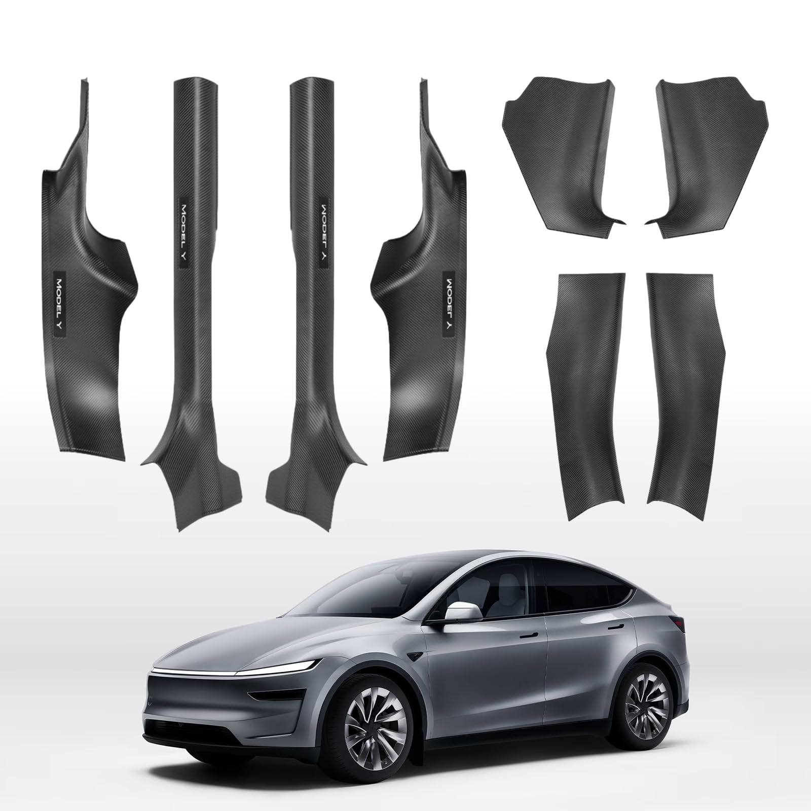 Amazon.co.jp: Leeiion ドアシルプロテクター 2026 2025 Tesla Model Y