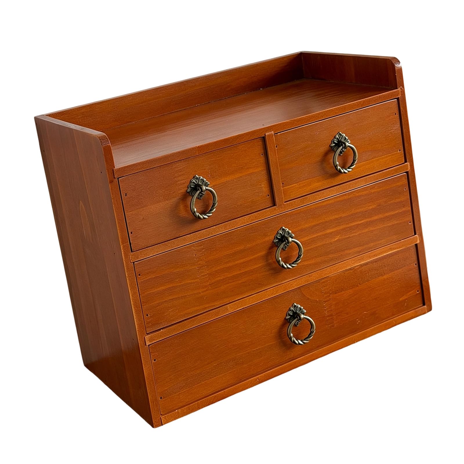 Organizer per vanità da scrivania, Rings handle drawer
