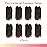 BOHOBABE Crochet Passion Twist Hair Pretwisted 10 Inch Short Pre-looped Passion Twist Crochet Braiding Hair 8 Packs (T30)