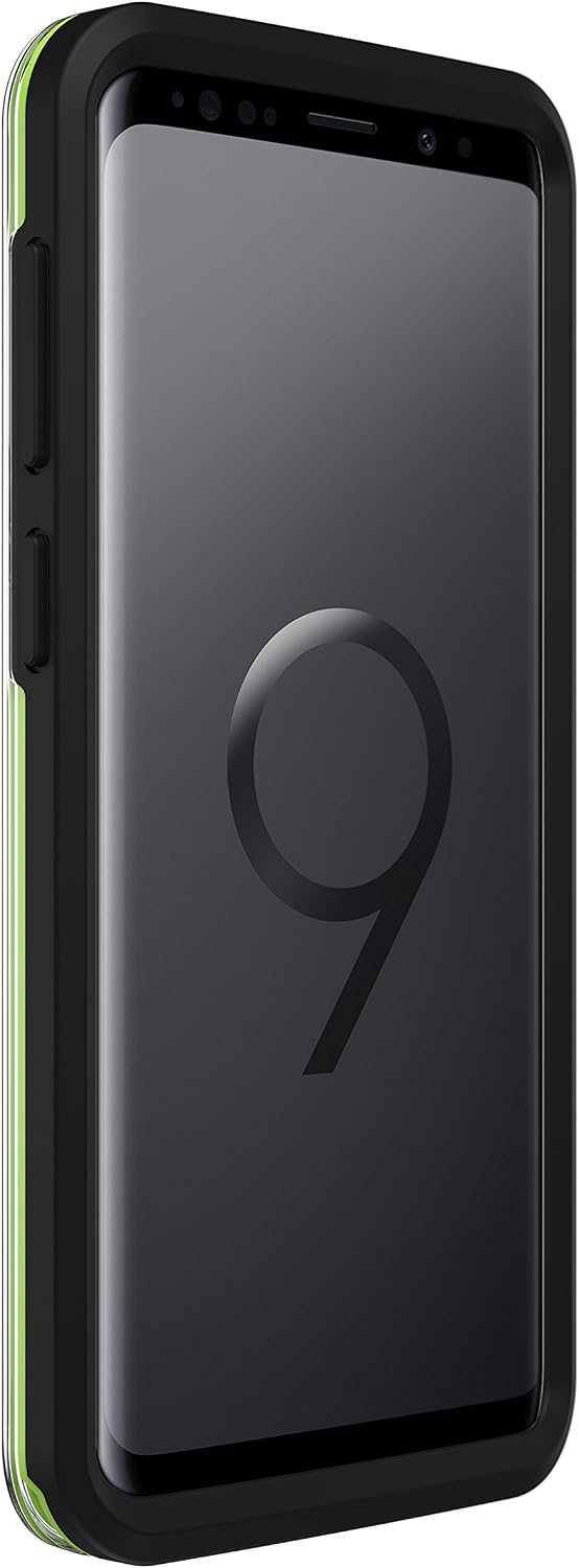 Lifeproof SLAM Series DROPPROOF Case for Samsung Galaxy S9 ONLY - Retail Packaging - Night Flash (Black/Green) image 2