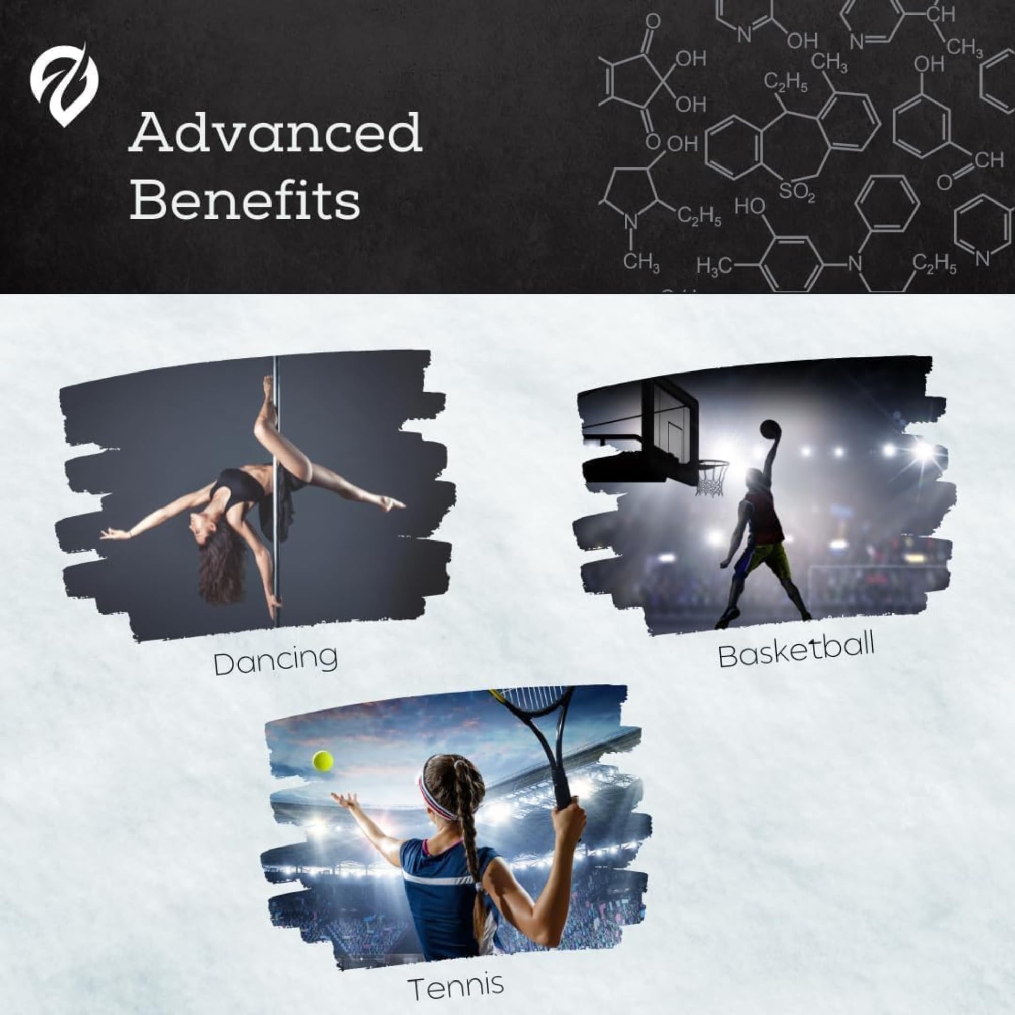 EVMT Brands Gesso Liquido e Magnesite Liquida Antiscivolo per Palestra, Sollevamento Pesi, Arrampicata, Ginnastica, Danza Resistente al Sudore per Presa Potente
