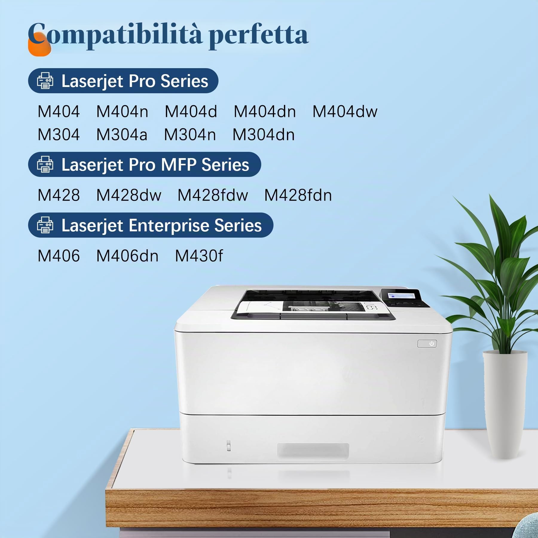 CF259X Compatibile per HP 59X 59A Toner CF259X CF259A M404dn M428fdw | Compatibile per HP Laserjet Pro M404dn MFP M428fdw M428dw M404dw M404n M406 M430 10.000 pagine, con Chip