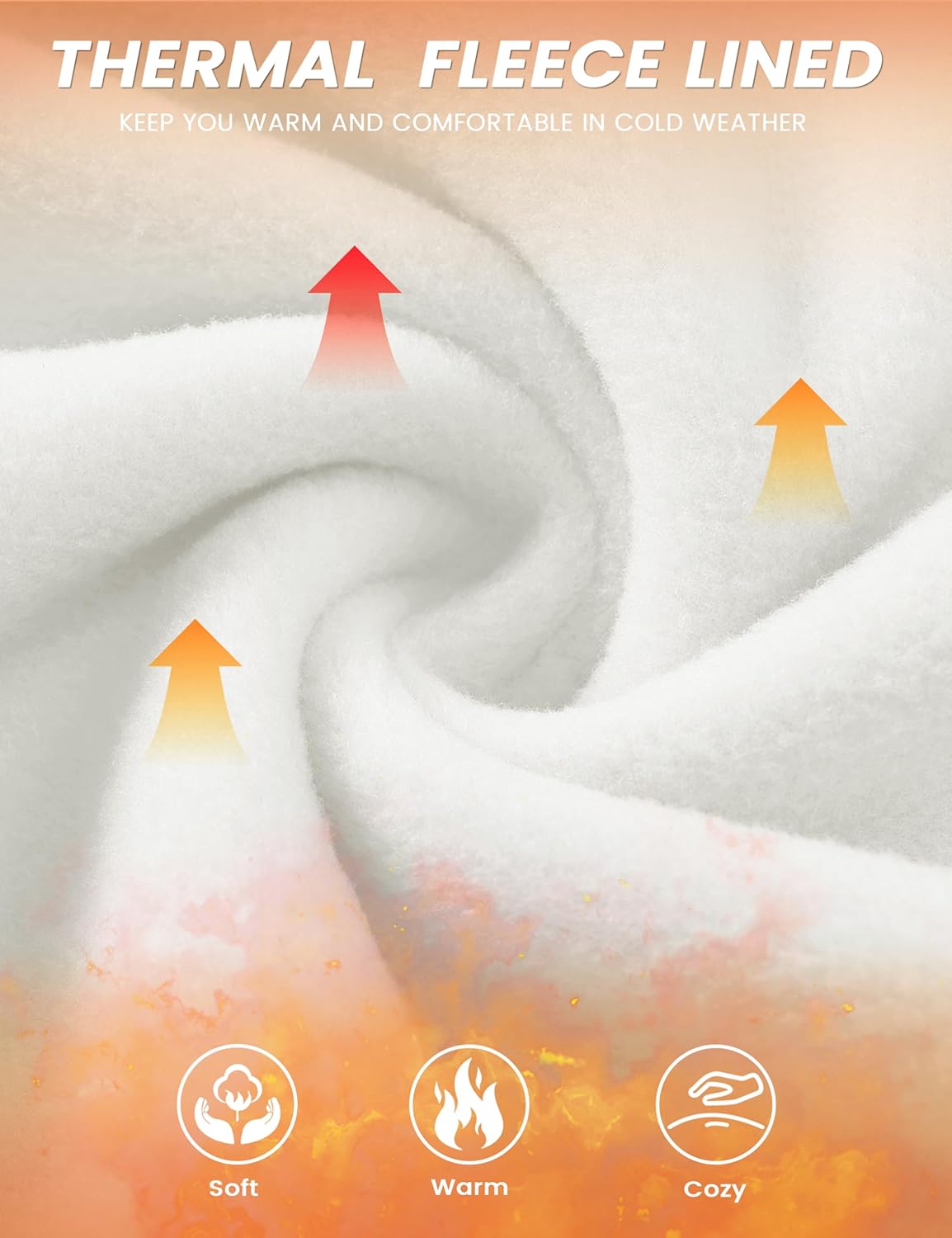 MAGCOMSEN Women's Fleece Lined Sweatshirts Pullover Crewneck Sweater Loose Fit Casual Winter Warm Tops with Thumb Holes - Image 4