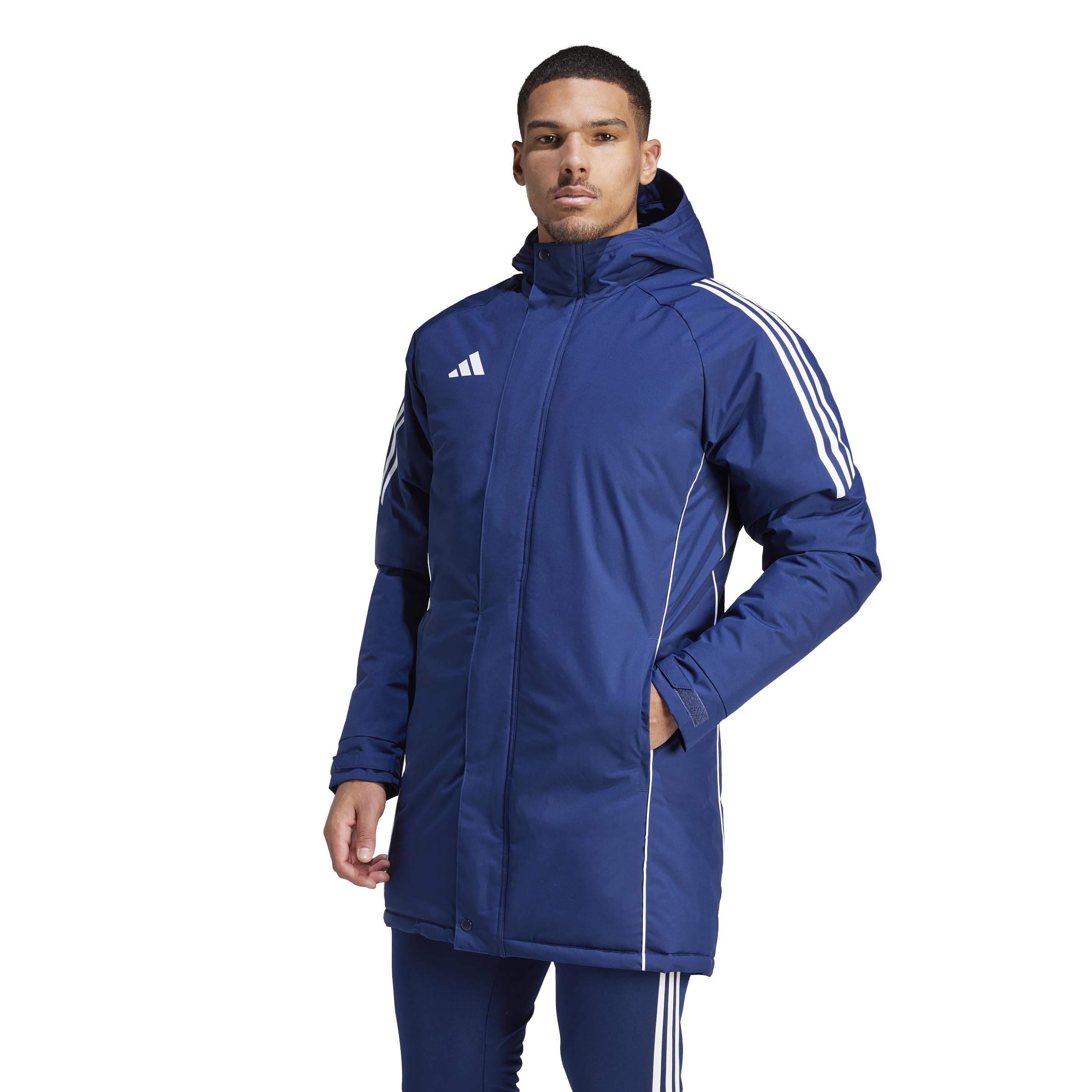 Adidas Tiro 24 Parka Blue/White