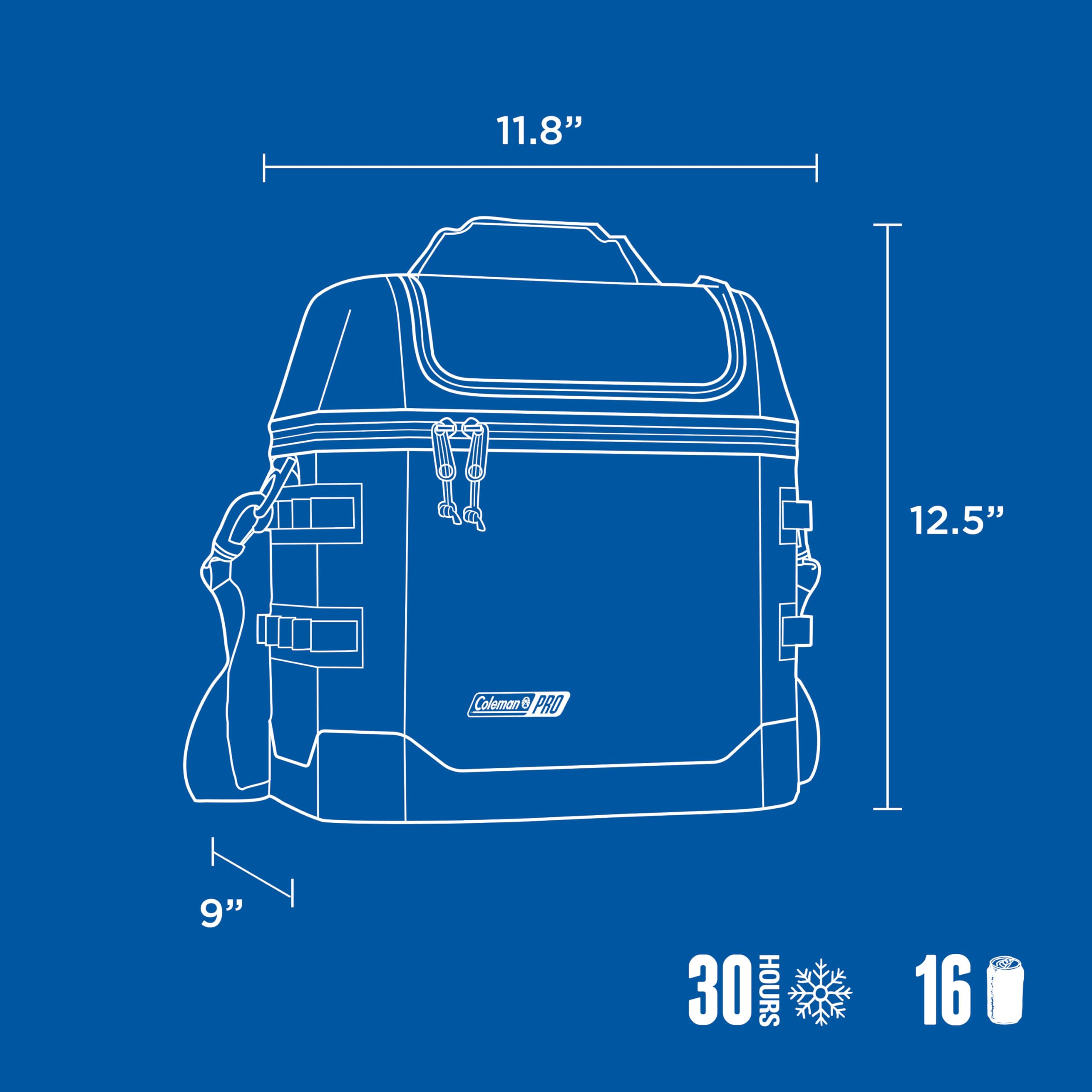 Coleman Glacière souple Pro 16 canettes, Neptune