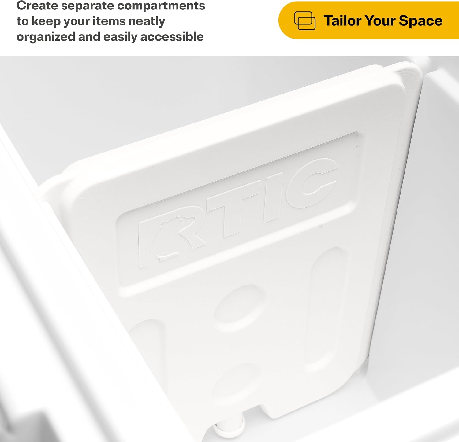 RTIC Ultra-Tough Cooler Freezable Divider Insert Accessories Perfect for Organization