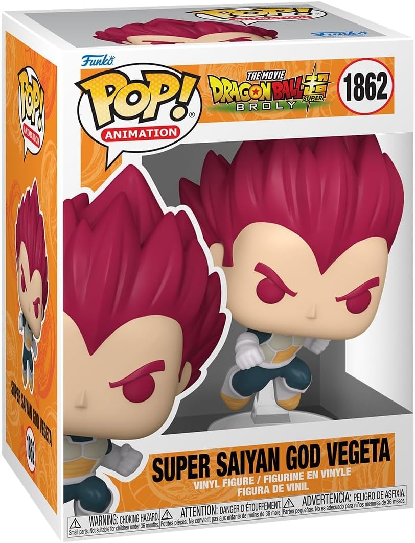 POP Animation: Dragon Ball Super: Broly - SSG Vegeta - Dragon Ball Super Broly - Collectable Vinyl Figure - Gift Idea - Official Merchandise - for Kids & Adults - Anime Fans