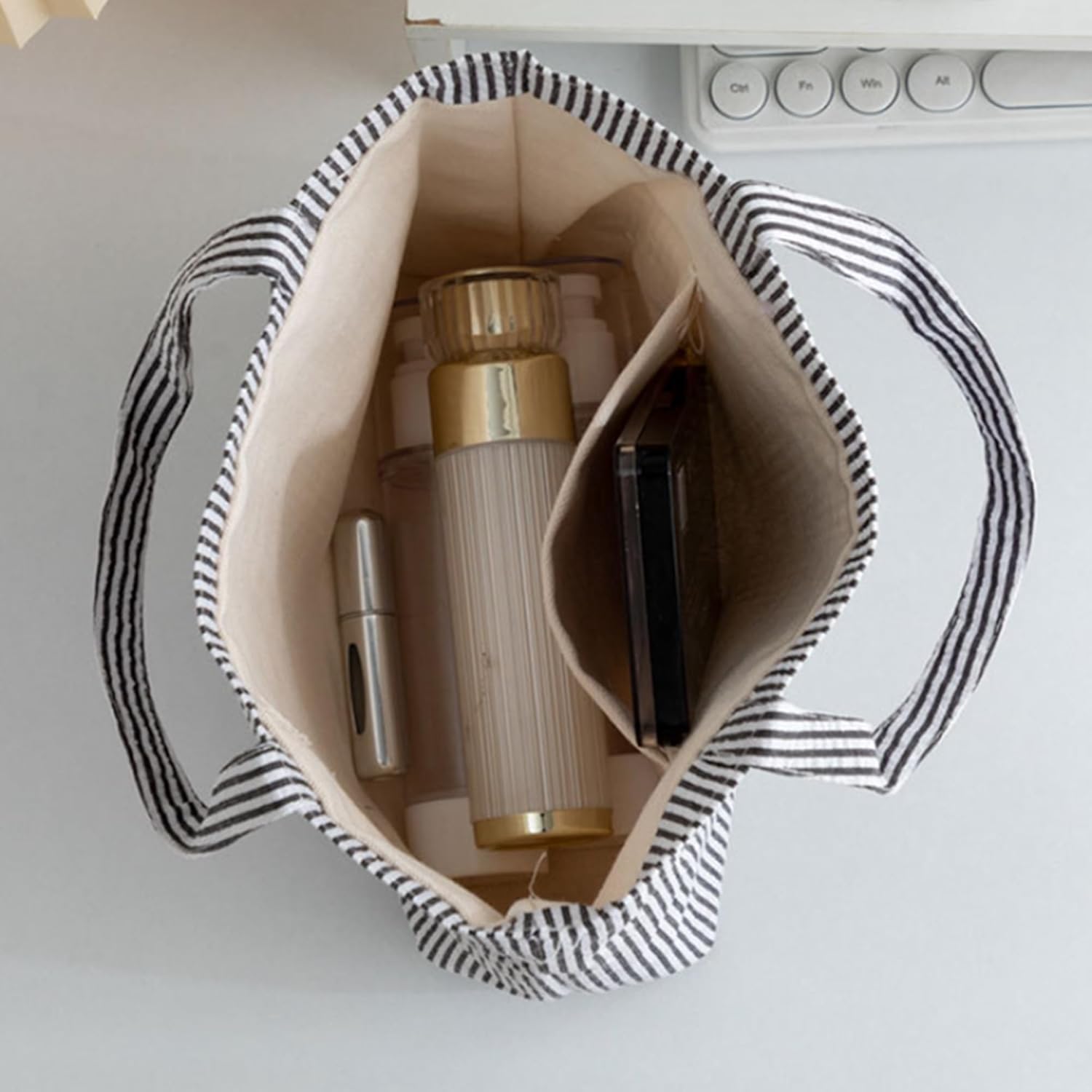 Cosmetic Bags for Women Small Tote Bag Handbags Purses Makeup Organizer Storage Makeup Bag Shopping Bag - Image 6