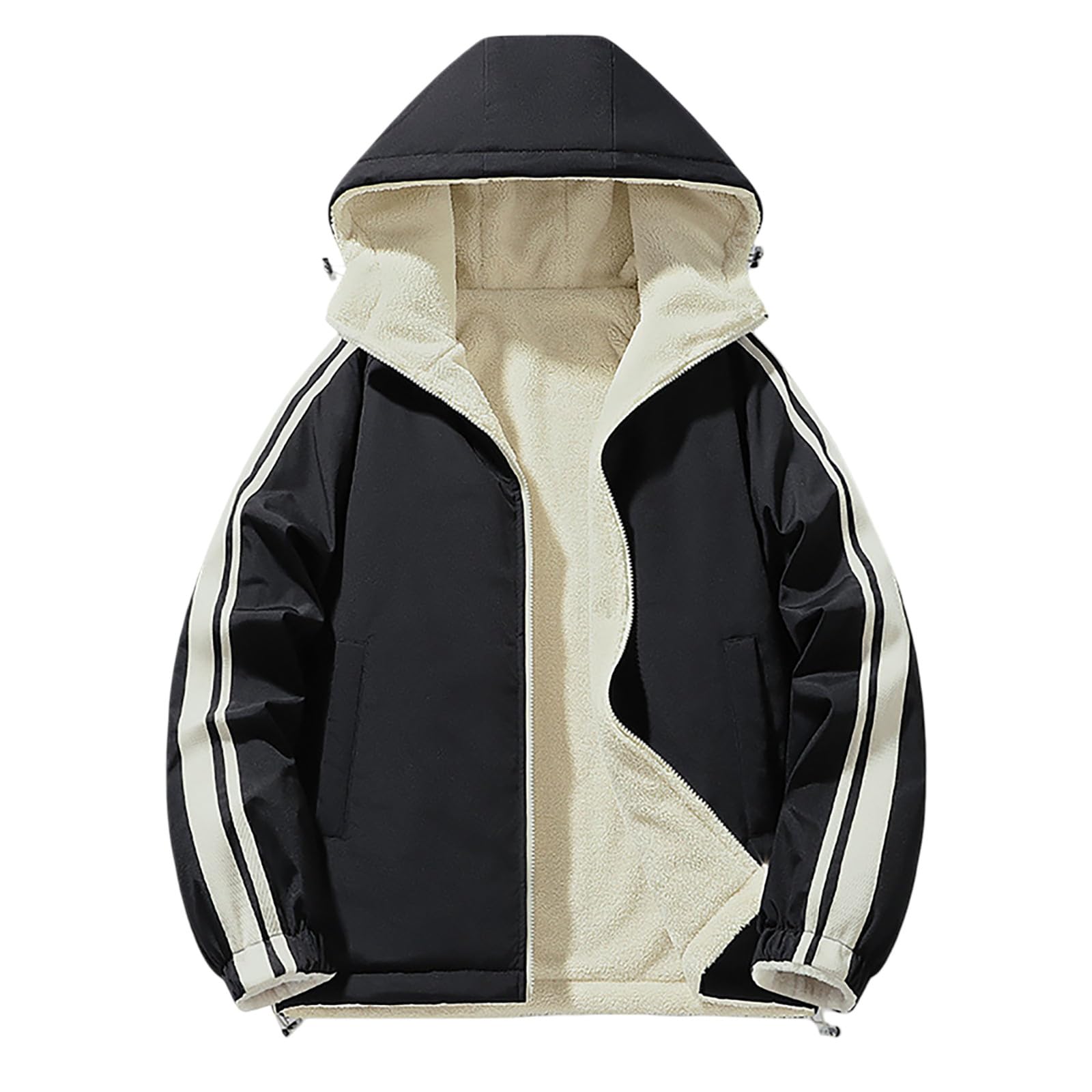 Manteau Homme Cardigan Jacket Hiver Long Vetement Blouson Parka Veste Moto Automne Bucheron Running Winter Men Zippé Blousons De Ski Manteaux Polaire Chaude Chaud Softshell Aviateur Doudoune