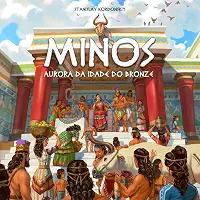 Mosaico Jogos | Minos Aurora da Idade de Bronze | Jogo de Tabuleiro Euro | Um jogo estilo Civilização sobre a sociedade Minóica | 2 a 4 Jogadores - 90 a 150 Minutos