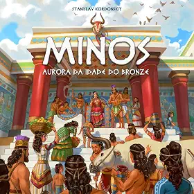 Mosaico Jogos | Minos Aurora da Idade de Bronze | Jogo de Tabuleiro Euro | Um jogo estilo Civilização sobre a sociedade Minóica | 2 a 4 Jogadores - 90 a 150 Minutos