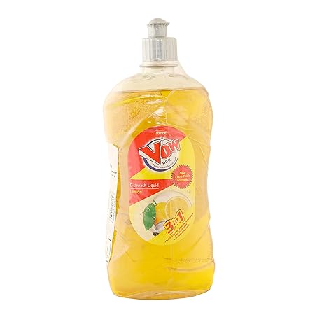 Vow Lemon Dishwash Gel, 500ml (Pack of 2)