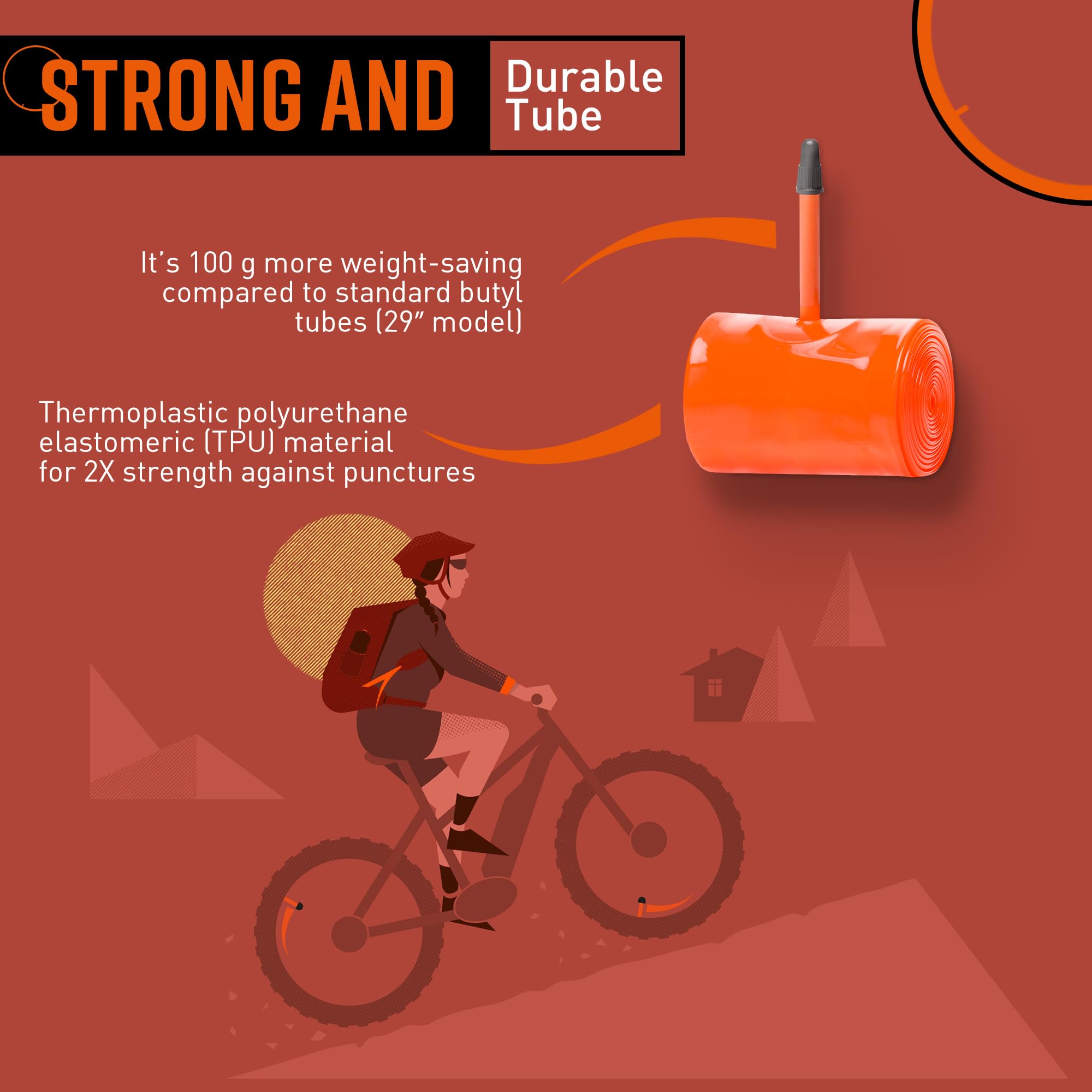 tubolito Turbo VTT Vélo Tuyau