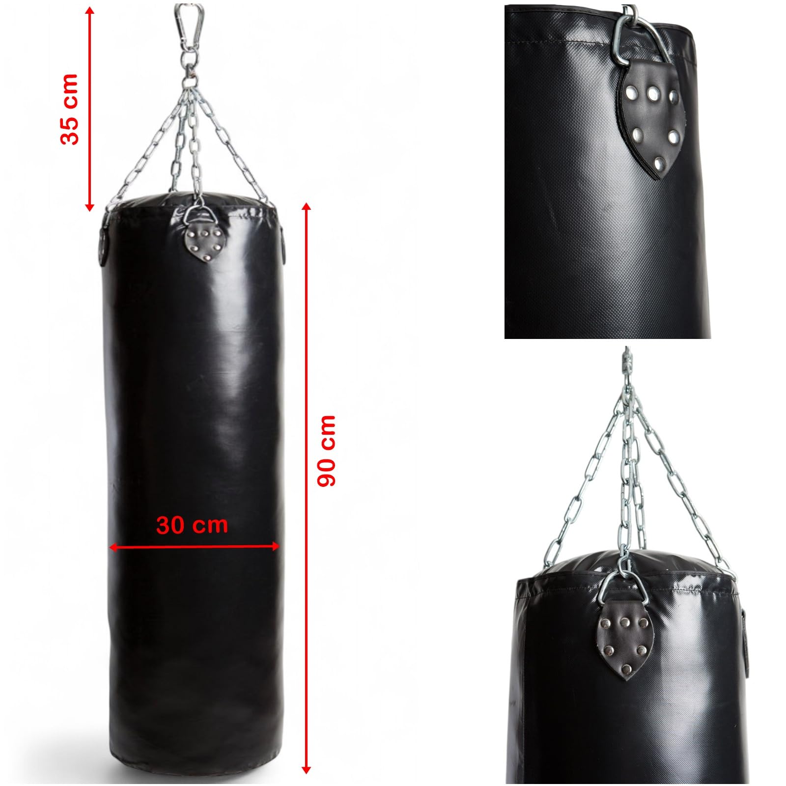 sacco boxe vuoto alta qualità 100% made in Italy 100 120 150 180 cm