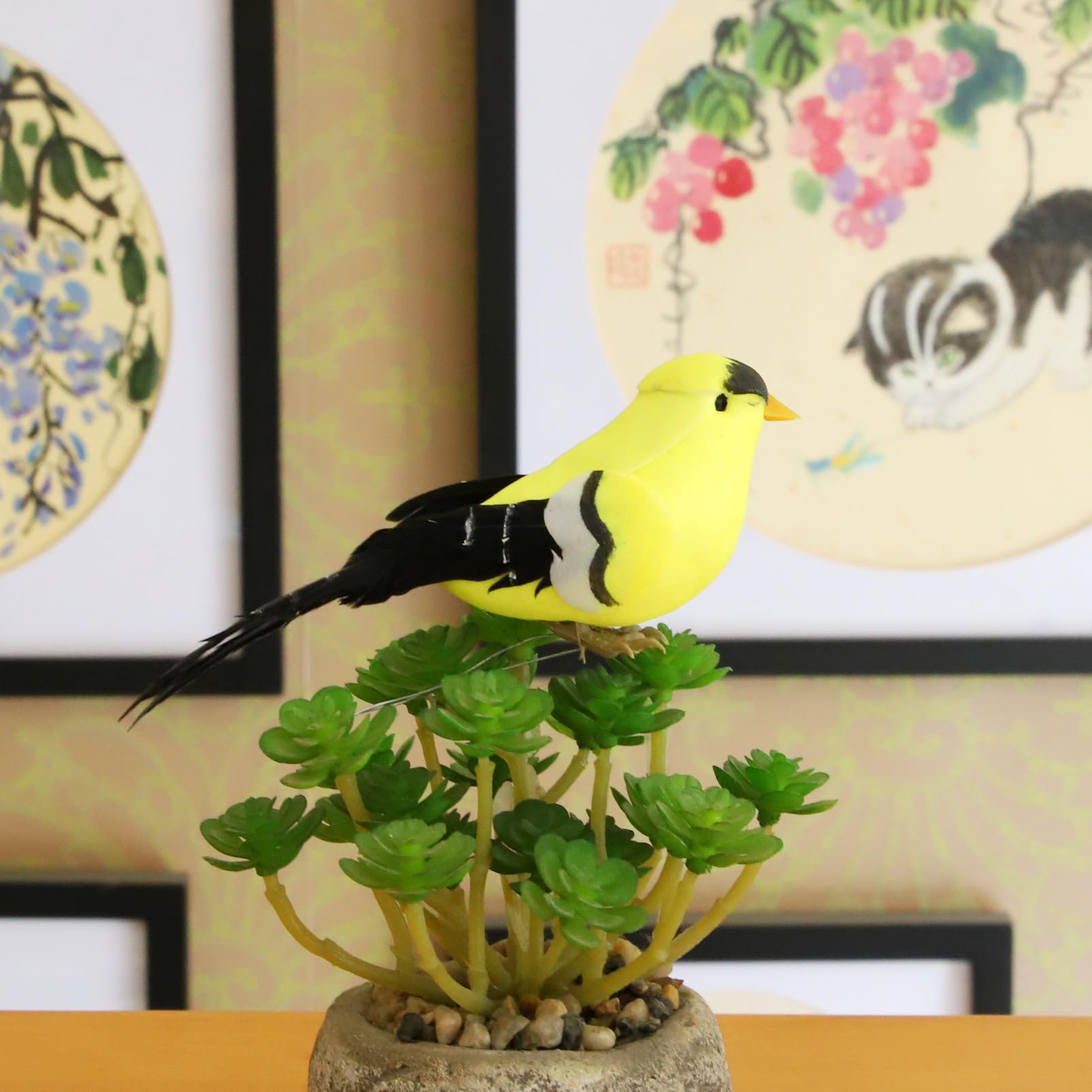 Amazon.com: LWINGFLYER American Yellow Goldfinch Realistic