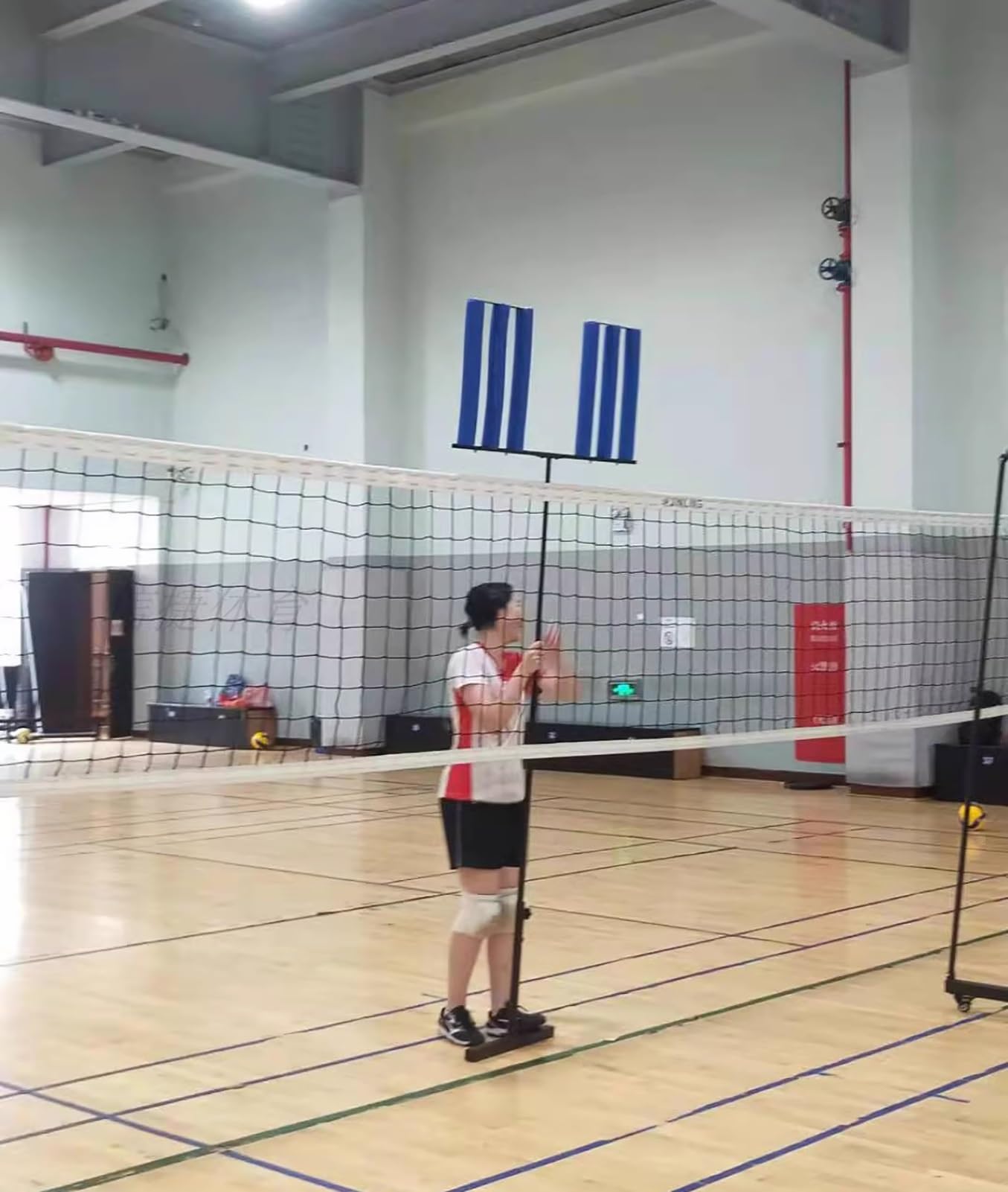 Rebondeur Volleyball Professionnel - Blaster Blocage Entraînement, Acier Inox + Mousse, 70x100 Cm
