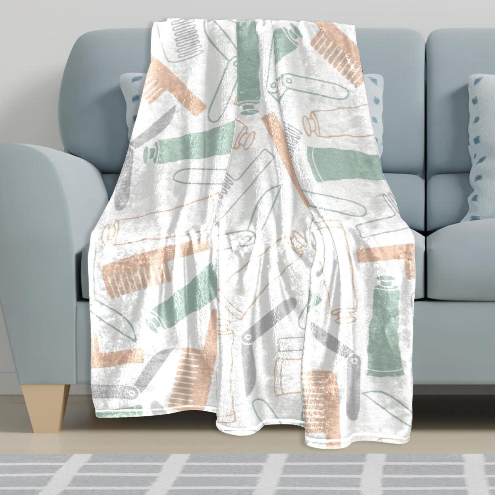 Couverture polaire légère en peluche pour canapé Produits d'hygiène personnelle