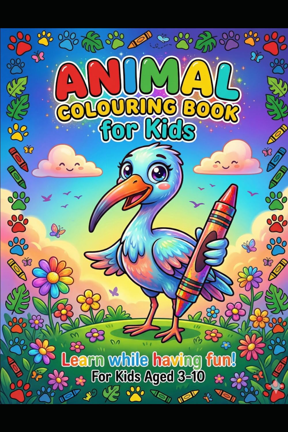 Animal Colouring Book for Kids