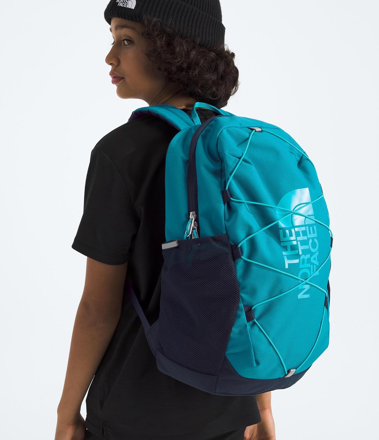 The North Face Kids' Court Jester Backpack - Water-Repellent Travel Bag, Spacious Main Compartment, for Tweens/Young Teens, Dusk Blue/Summit Navy, One Size