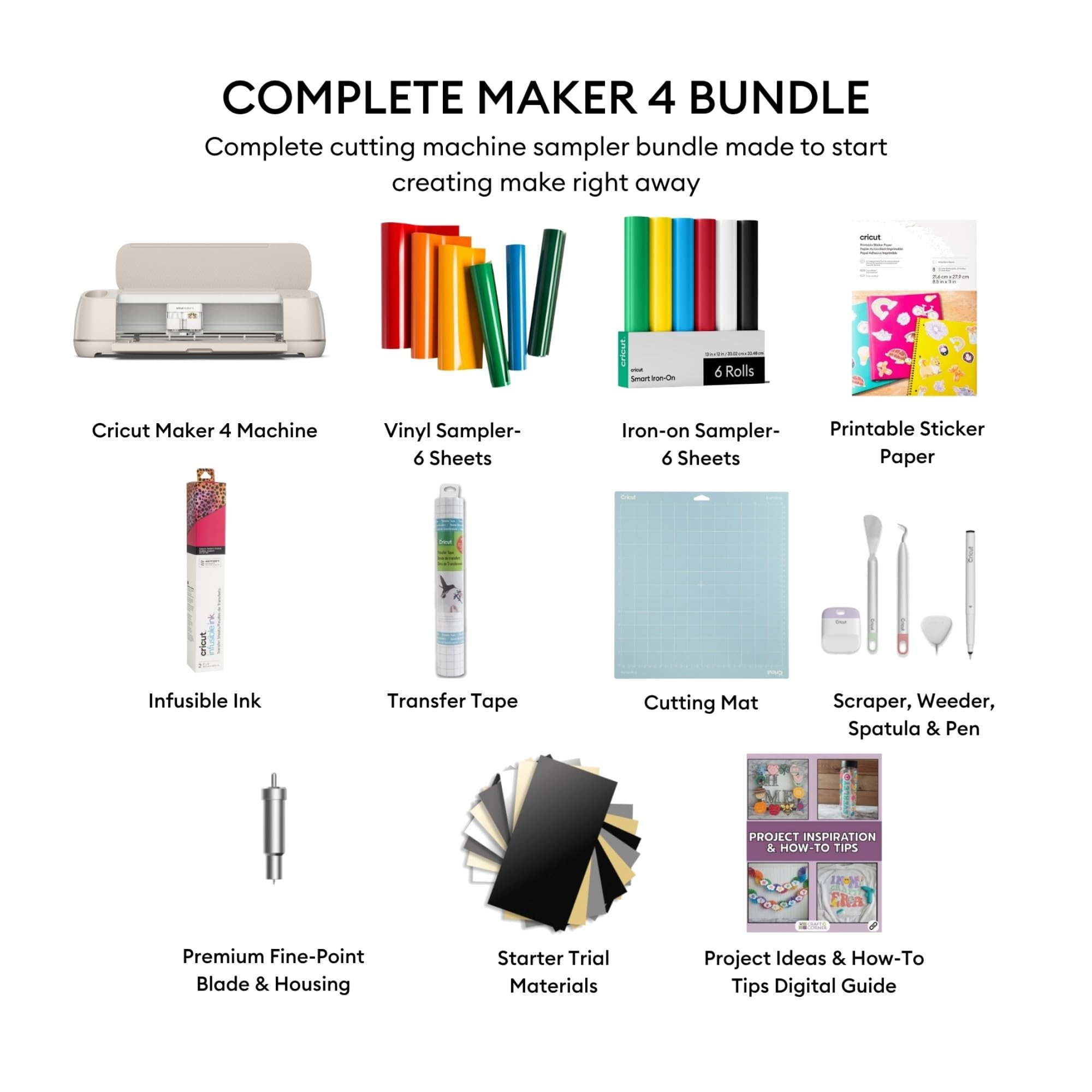 Cricut Maker 4 - Ultimate Sticker Making Machine -2 Cricut Maker 4 - Ultimate Sticker Making Machine -2