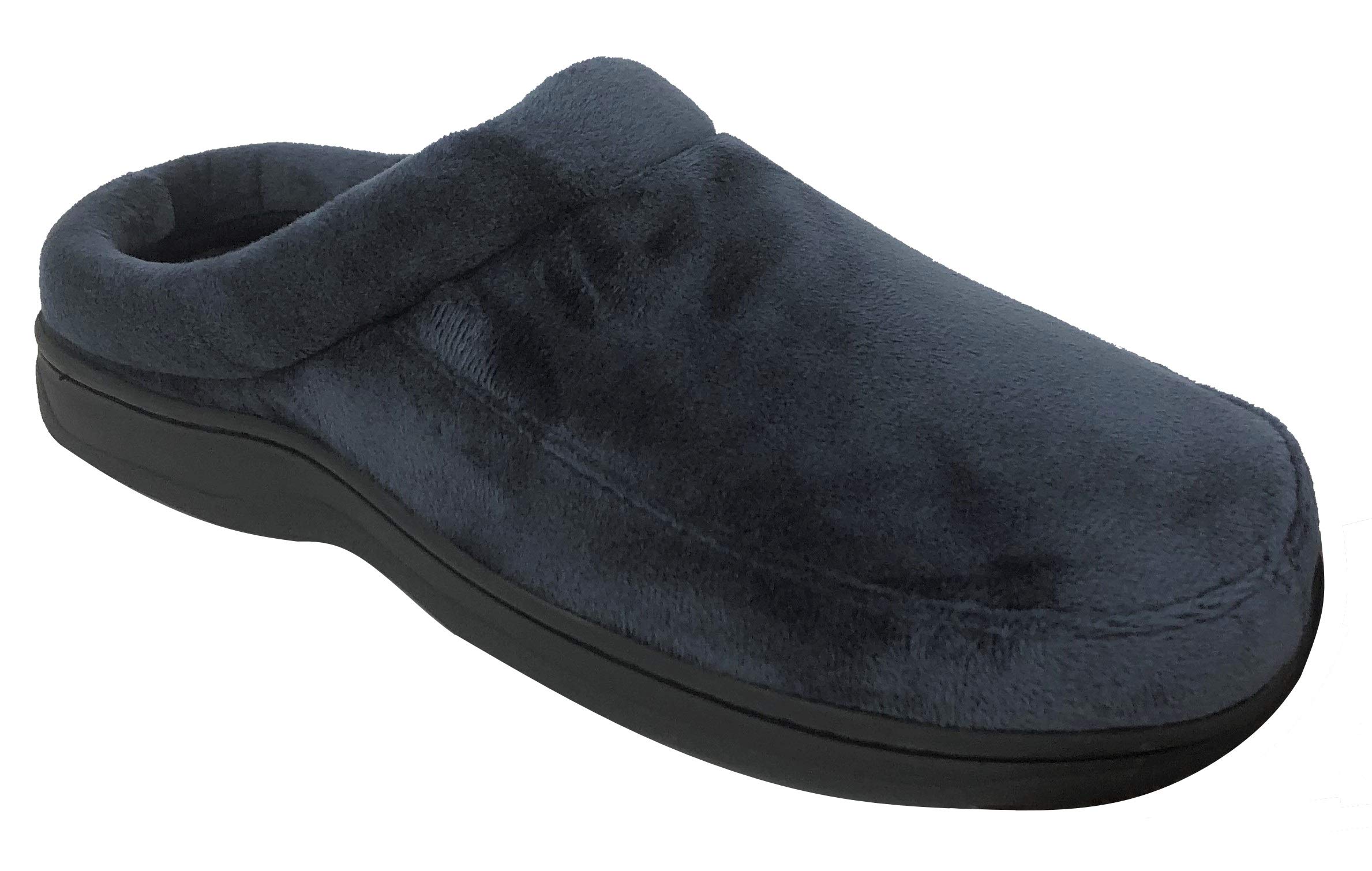 Men's Microfiber Terry Clog with Memory Foam Slippers