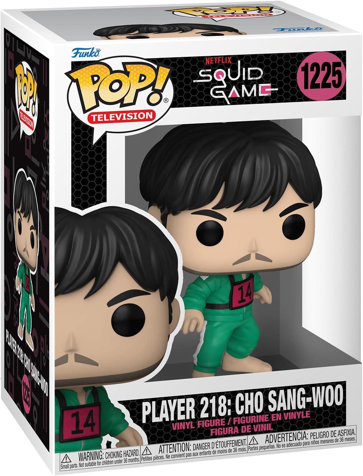 Pop Squid Games Sang-Woo 218 Vinyl Figure