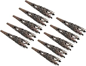 PATIKIL 41mm Corsage Decorative Holder, 10Pcs Brooch Pin
