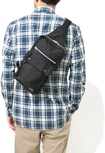 極美品✨ ポーター スモーキー ボディバッグ ワンショルダー カーキ PORTER SMOKY ポーター スモーキー ワンショルダーバッグ 吉田カバン