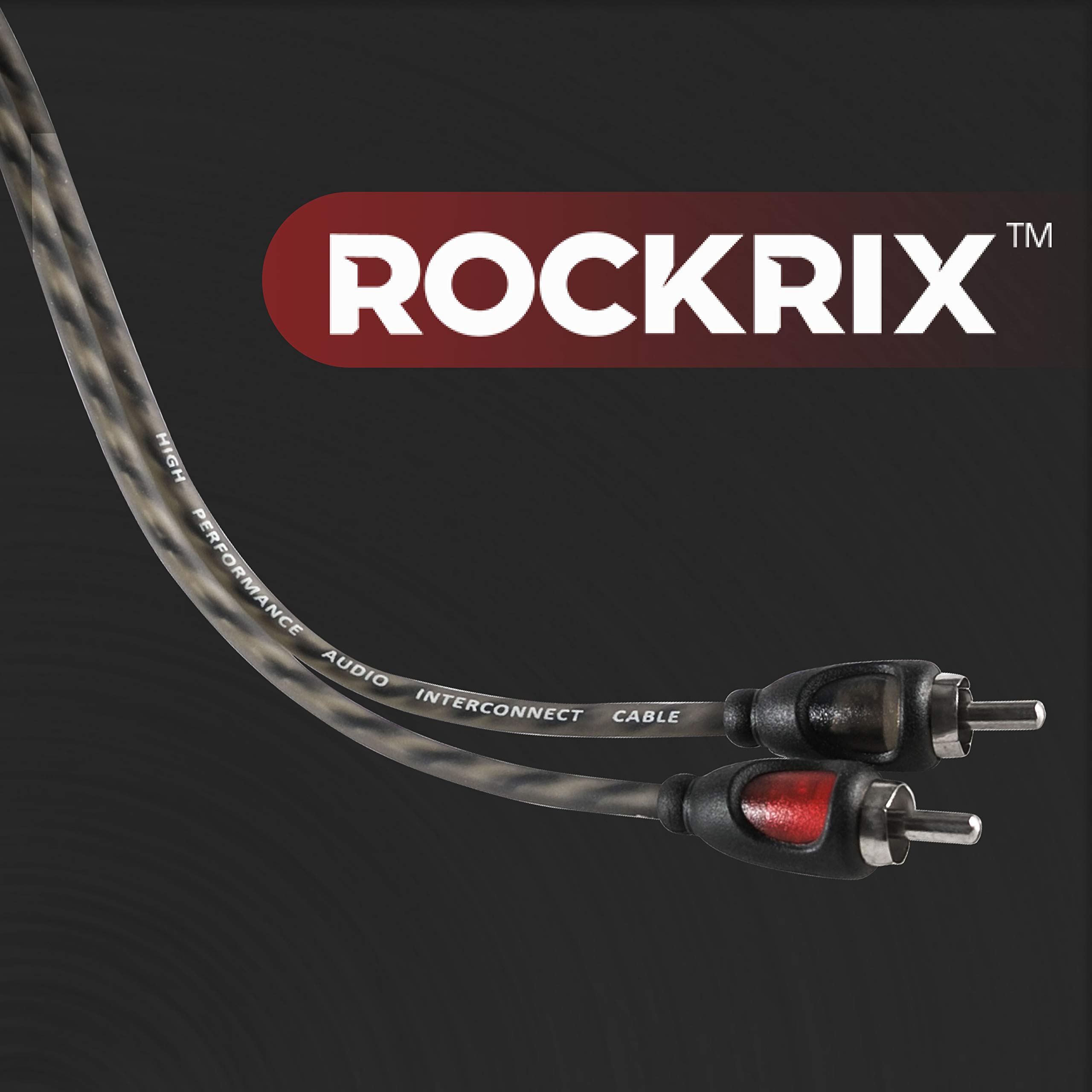 2-męski na 2-męski skrętka RCA audio stereo kabel sygnałowy 100% miedź - 6 m