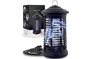 Electric Bug Zapper: Indoor/Outdoor Protection Against Pesky Mosquitoes and Insects