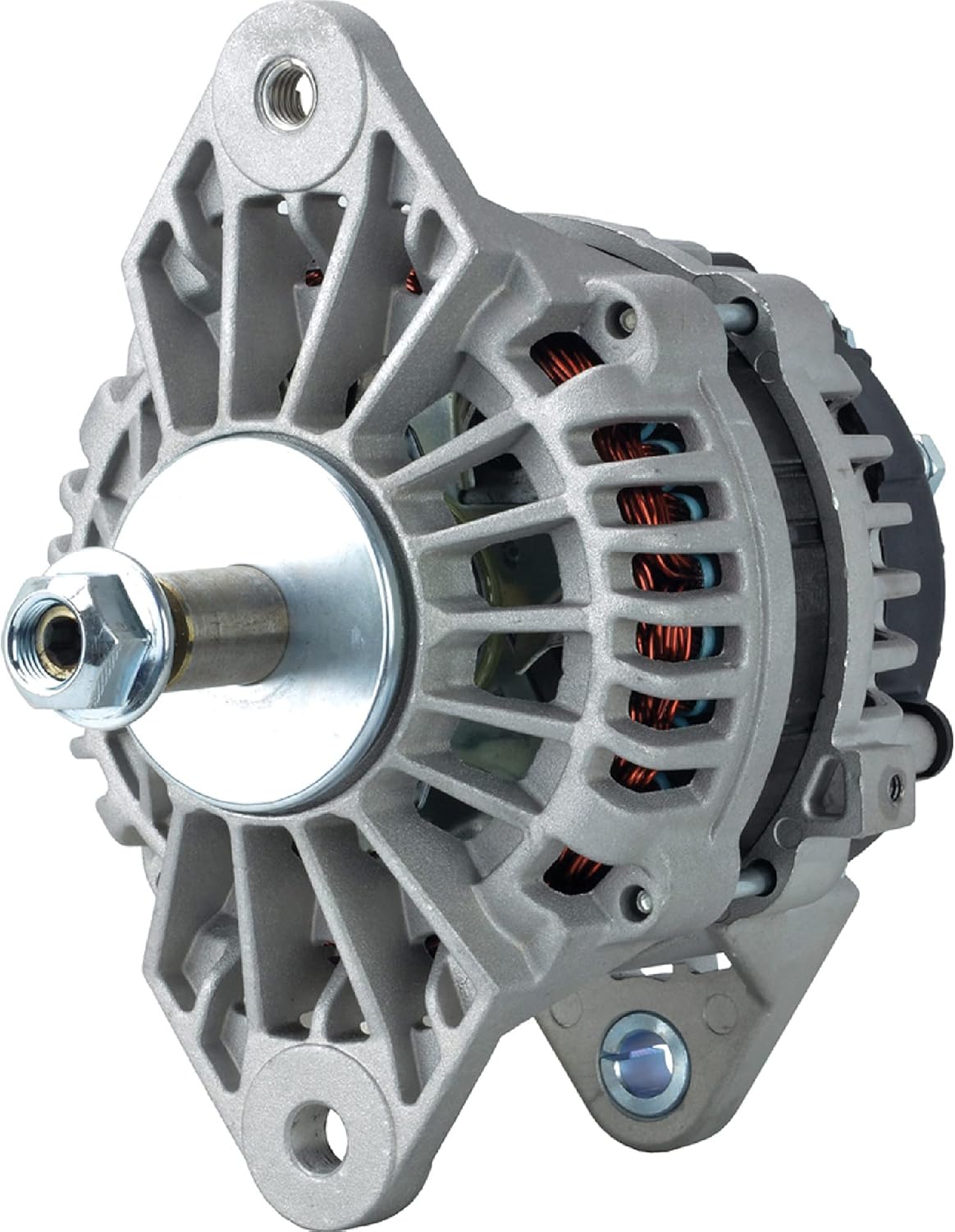 Alternator Compatible with/Replacement for 110 Amp, 24V, CW Rotation, IF Fan Type, IR Regulator DELCO 24V 8717 240-6512 8600467 28SI