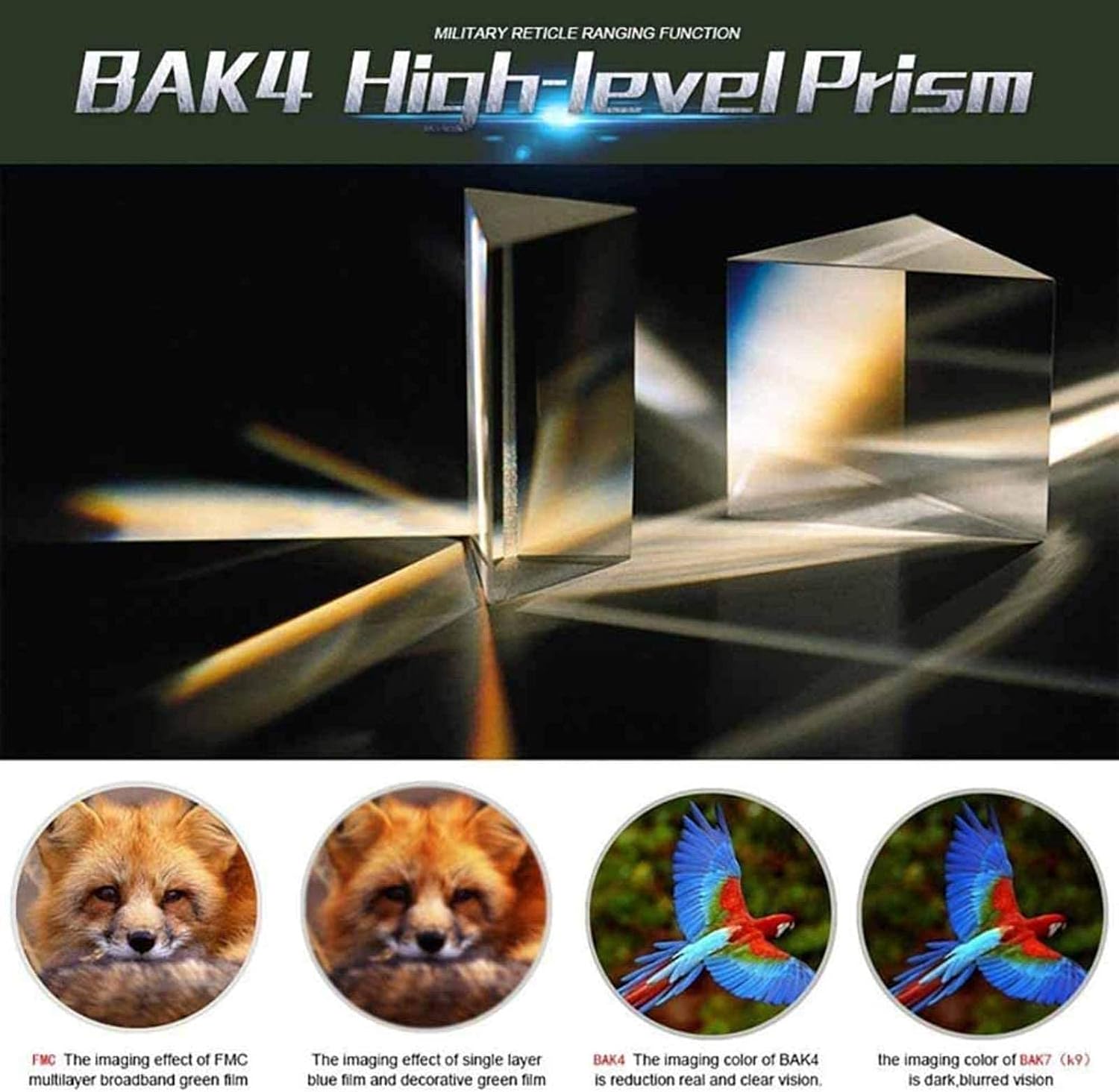 Illustration of BAK4 prism light path