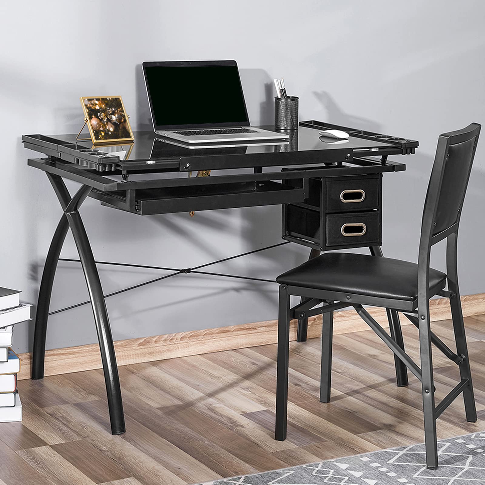 Drafting Table for Artists, Height Adjustable Drawing Desk with