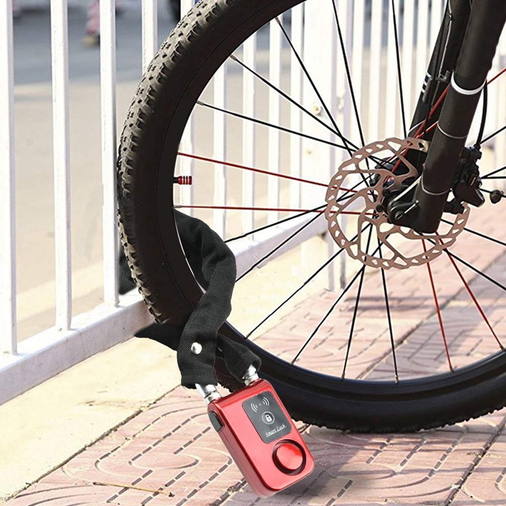 Lucchetto Bici Catena, Impermeabile Blocco Della Bici, Blocco Catena Y797g Bluetooth, Lucchetto Antifurto Impermeabile Per Bicicletta, Controllo App Per Ios Android Blocco Catena Della Bicicletta