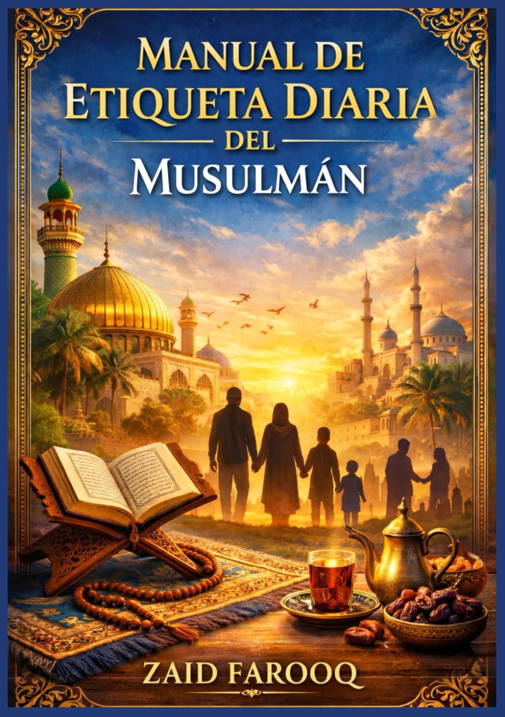 Manual de etiqueta diaria del musulmán: Una guía práctica y fiable basada en la Sunnah sobre las costumbres islámicas en el hogar, el trabajo y la ... y niños. (Serie islámica de Zaid Farooq)