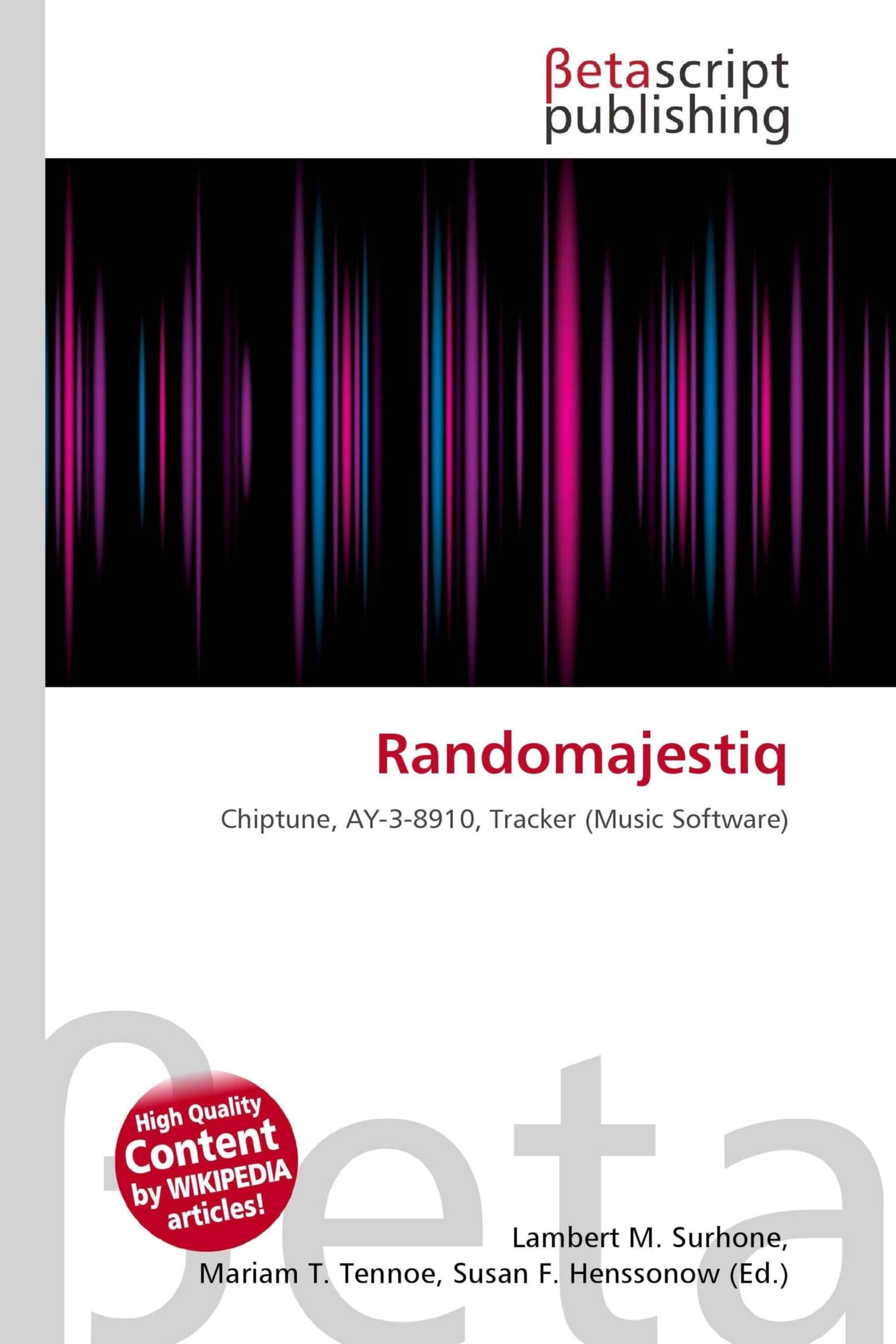 Randomajestiq: Chiptune, AY-3-8910, Tracker (Music Software)