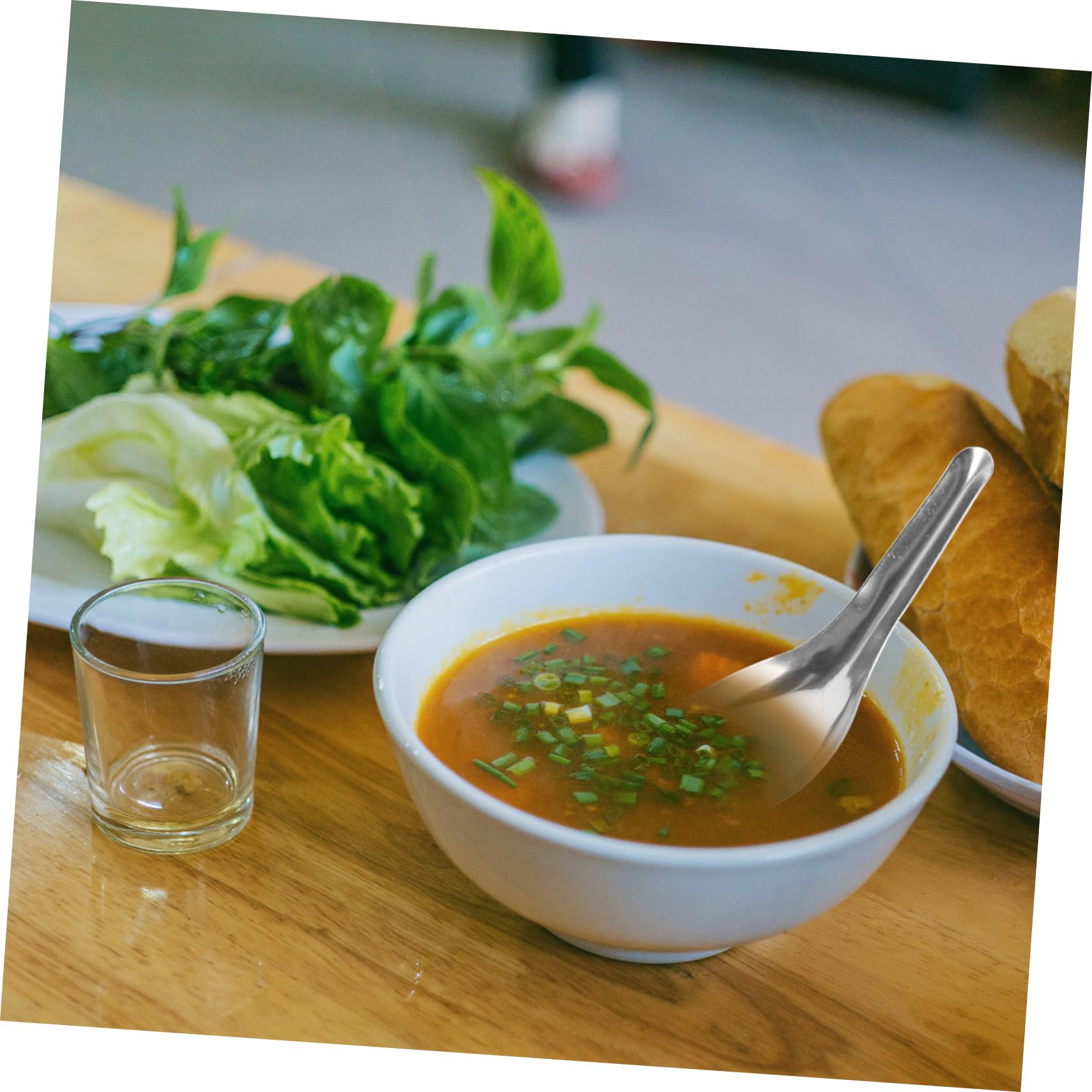Ciieeo 50 Cucharas Soperas de Acero Inoxidable, Cuchara Gruesa Pulida, para Sopa, Servir y Té, Uso en Hogar y Restaurante Varios estilos