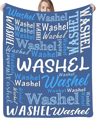 Manta de franela personalizada con nombre para adultos y niños, ultra suave, regalos personalizados para tu familia, amigos, colegas, regalos de