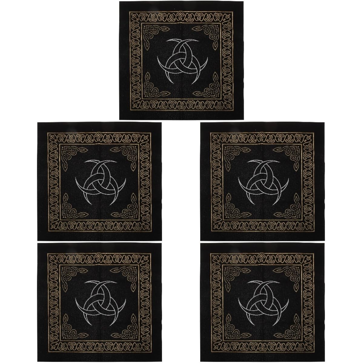 Couverture de table sacrée et tapisserie décor tarot intérieur pack de 5 pièces