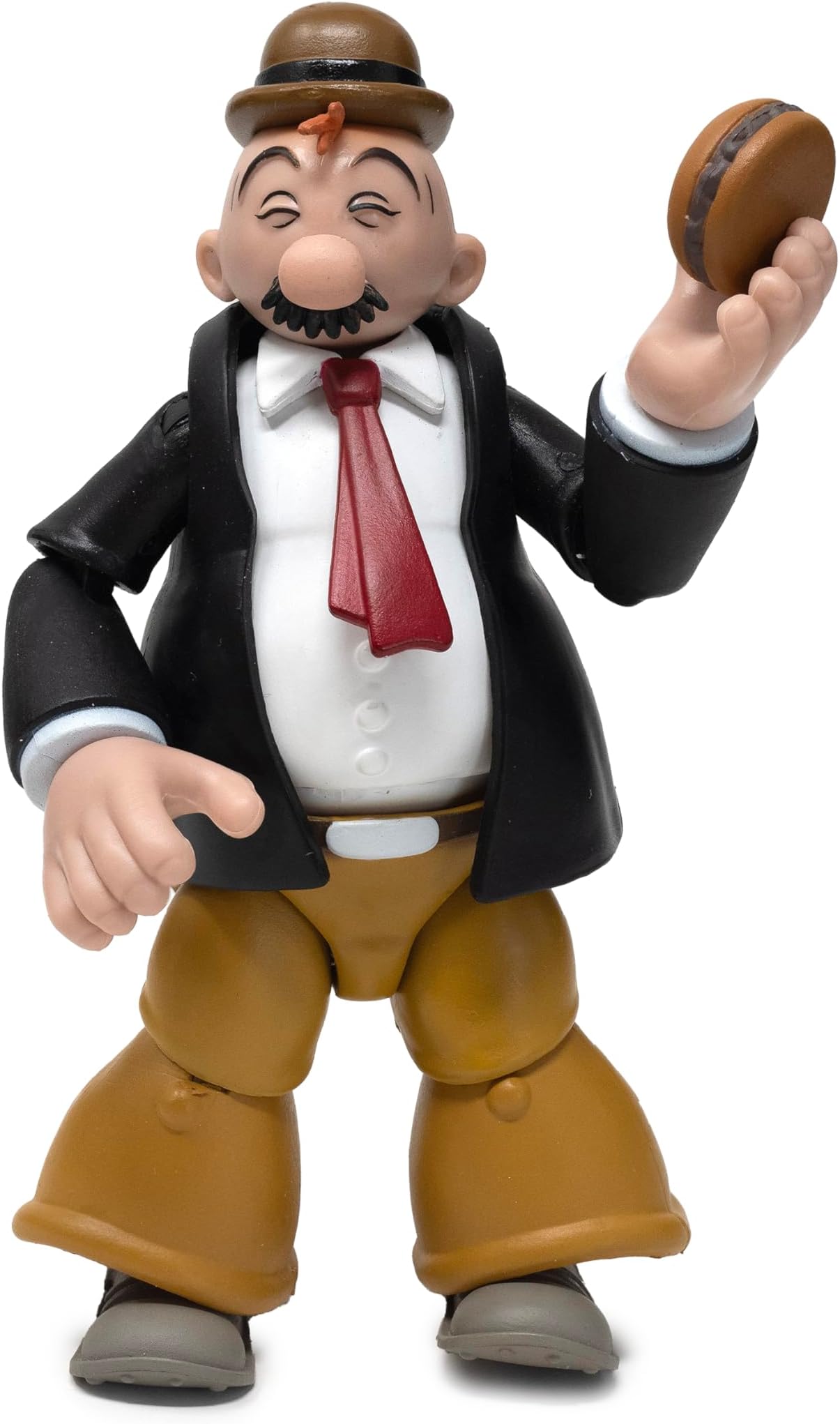 Boss Fight Studio J. Wellington Wimpy Popeye Classics Wave 2 Collectible Action Figure – Highly Articulated Figurine and Accessories - Alternate Hands and Head, Hat, Hamburgers and Meat Grinder – 1:12