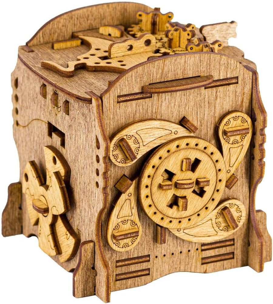 Cluebox - Escape Room in Einer Box. Nautilus . 3D Puzzle. Puzzle Box