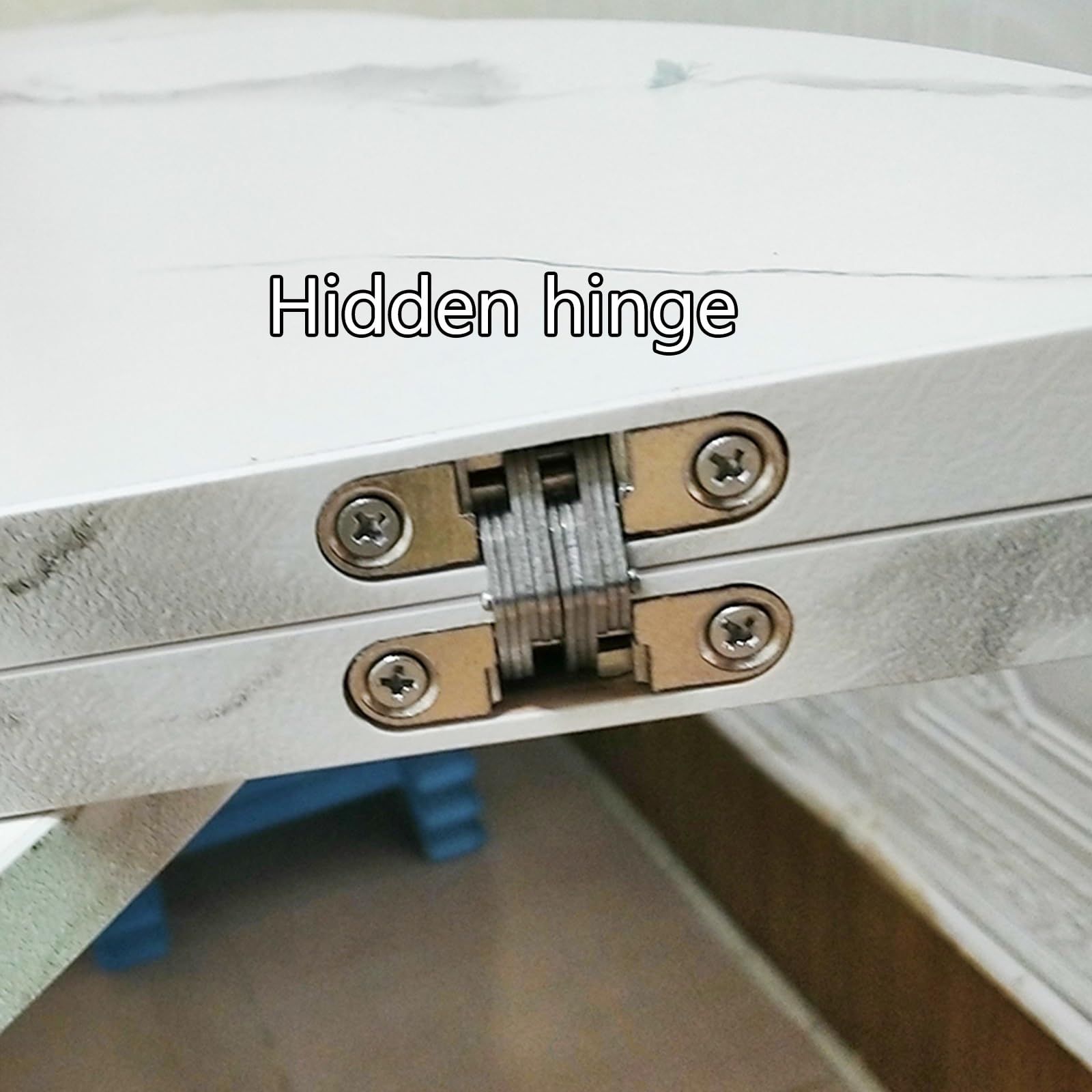 Extensor de mesa redonda, mesa plegable que ahorra espacio para catering y banquetes, diámetro ajustable de 47 a 86 pulgadas, capacidad para 10 a 20 personas
