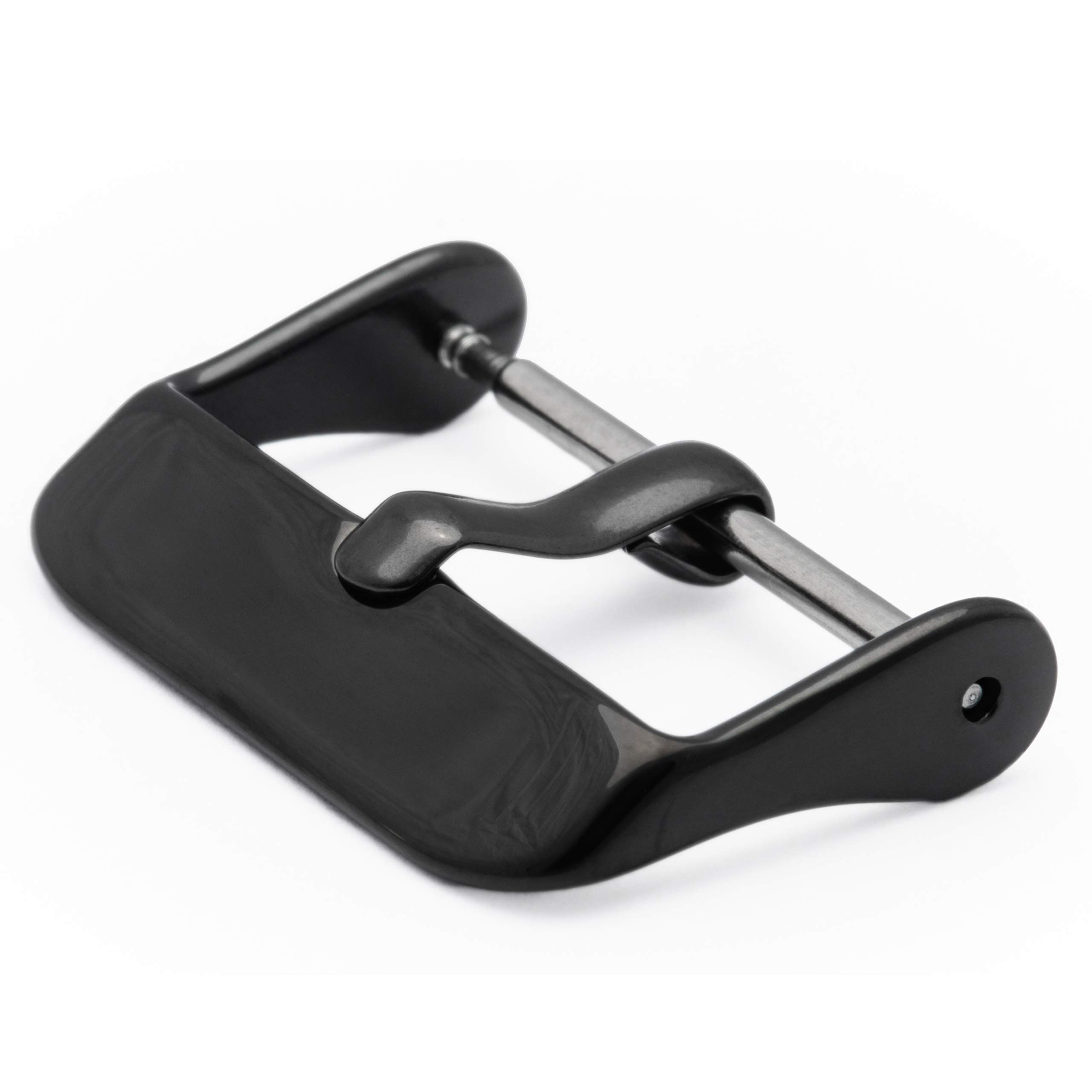 BARTON WATCH BANDS - Replacement Buckle - Choice of Colors & Widths - Vacuum PVD Finish