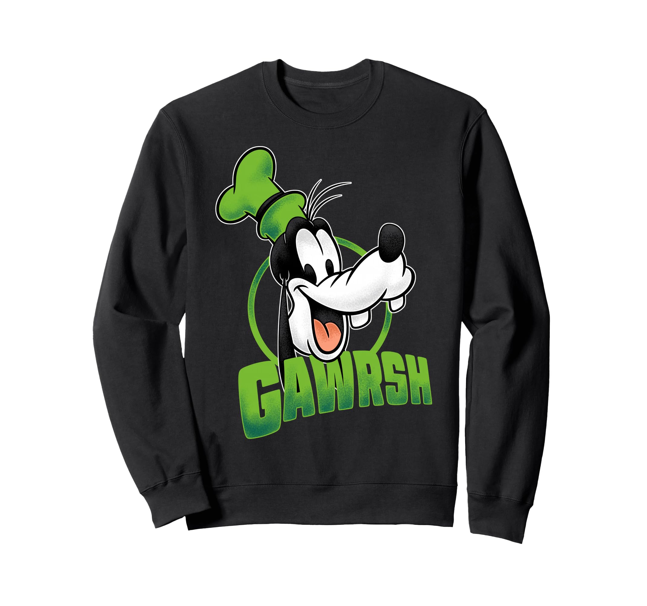 Sweatshirt Goofy Disney Mickey And Friends pull col rond Dingo