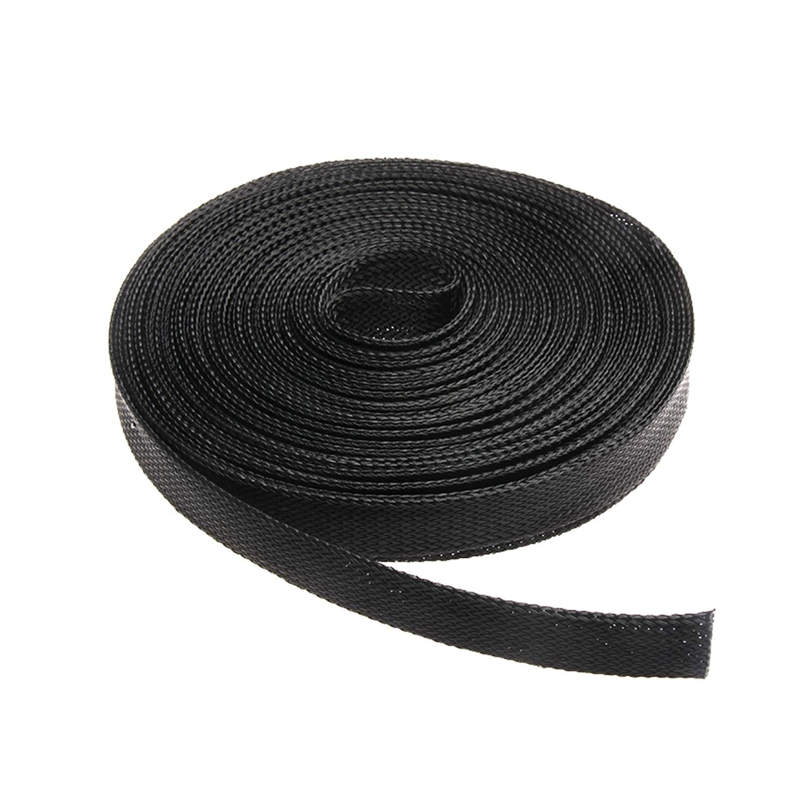 Guaina Protettiva Cavi,Tubo Passacavi Manicotto Del Cavo Della Protezione Aderente(100M,8mm)
