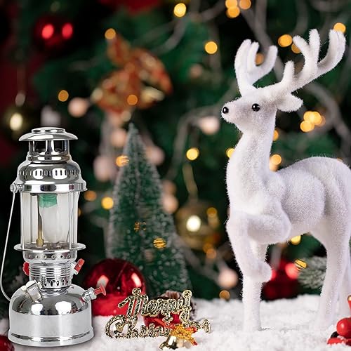 Miniatura 7 de 20 unidades de manto de linterna de propano para linterna de gas manto de luz de propano para acampar al aire libre linterna natural (20 piezas)