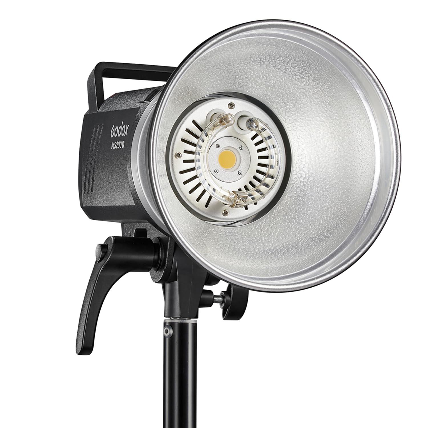 Godox MS300V LED Studio Flash 300W, 2.4G Wireless 5800K LED Light,0.1-1.3 S Recycle Time Bowens Mount with LEDModeling Lamp