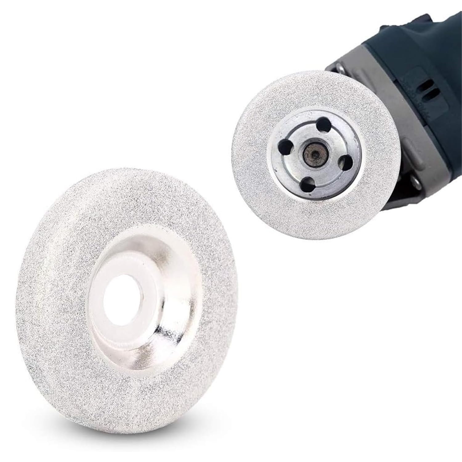 1/3pcs 2'' Diamond Grinding Wheel Emery Milling Cutter Sharpener Angle Cutting Disc Rotary Tool for Cutting Trimming(180,1pc)