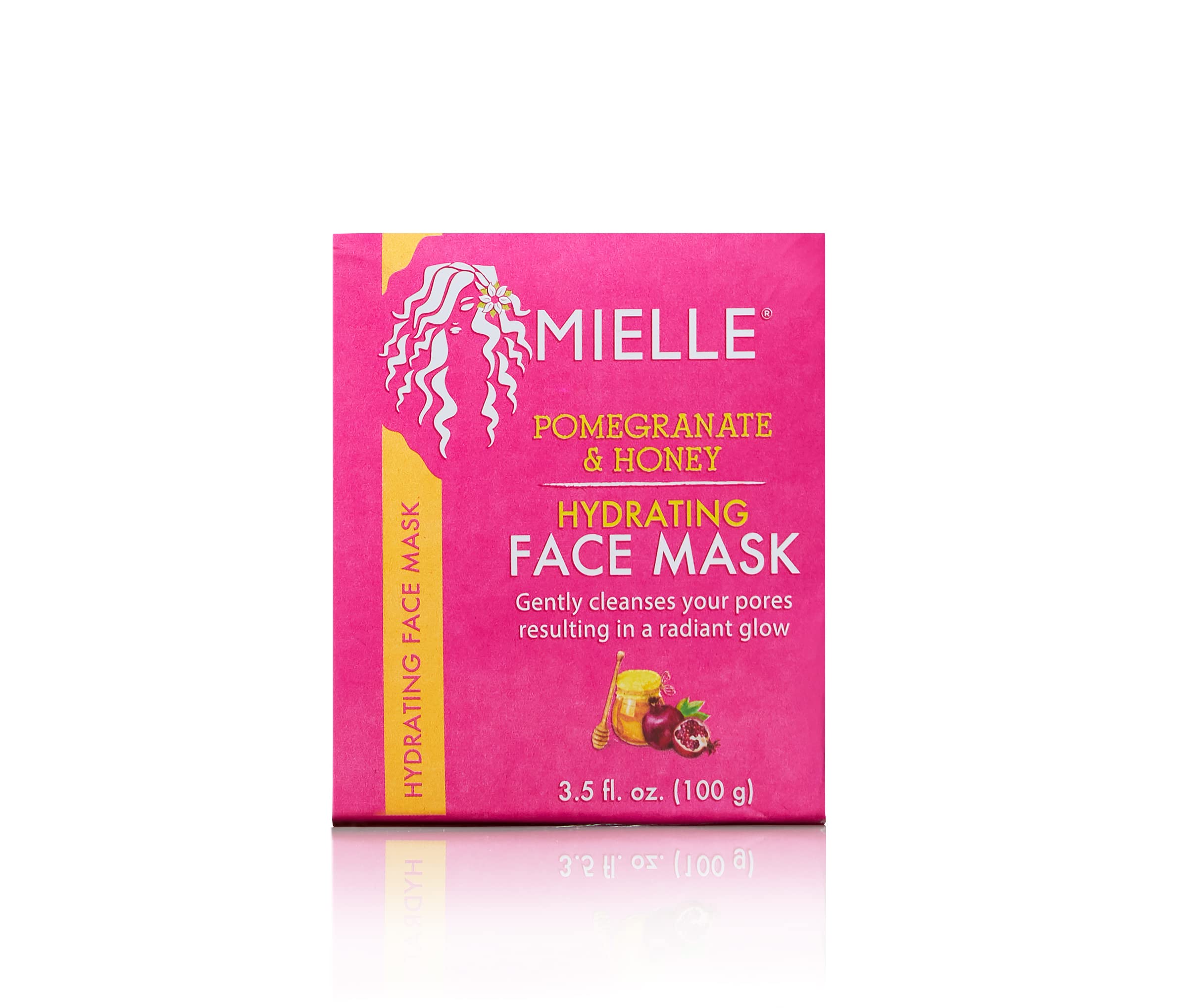 MIELLE Mielle pomegranate & honey hydrating face mask, 3.5 Fl Ounce