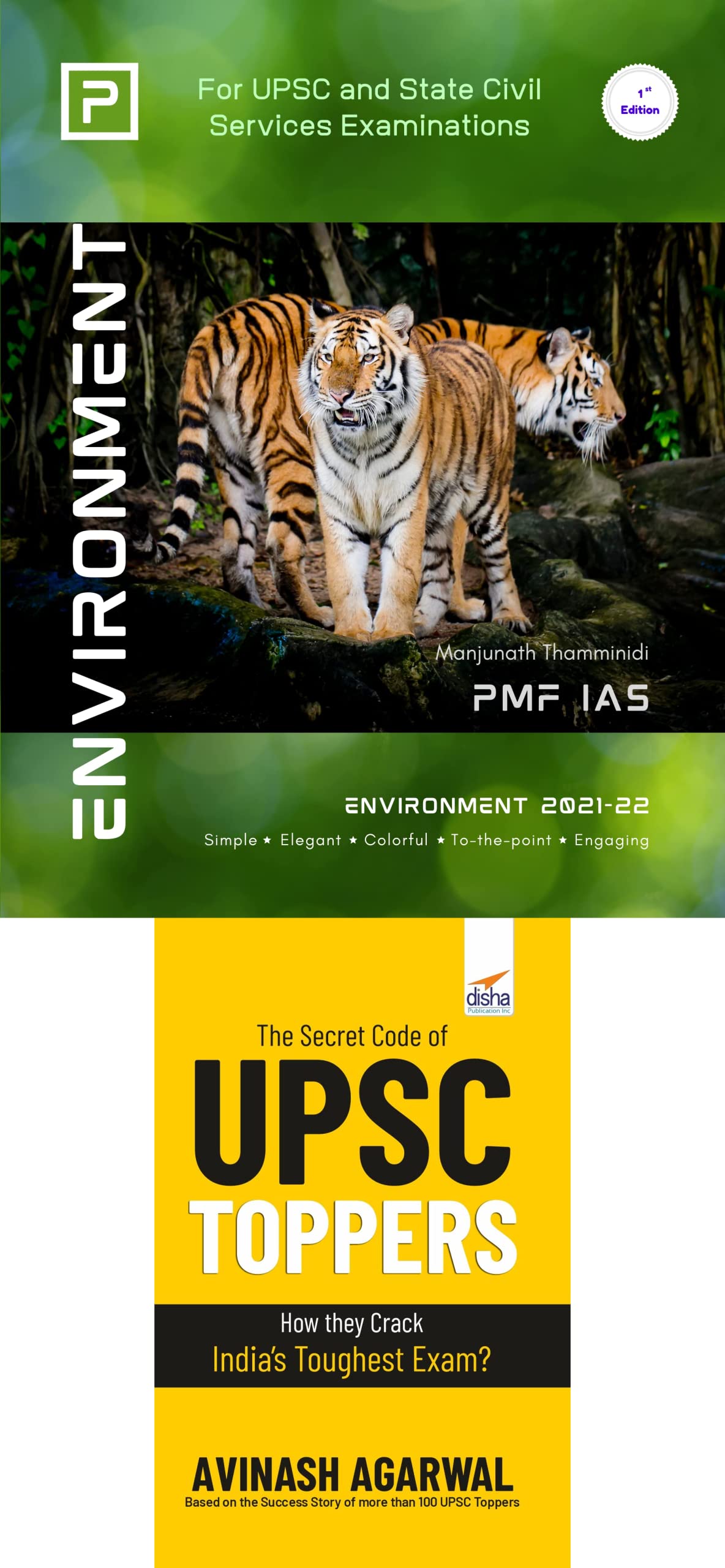 Buy PMF IAS Environment + The Secret Code of UPSC Toppers Online at ...